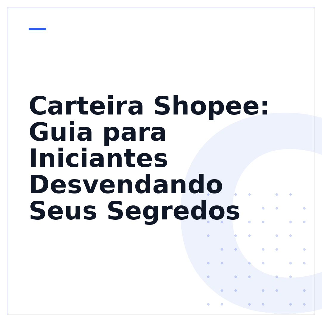 Carteira Shopee: Guia para Iniciantes Desvendando Seus Segredos