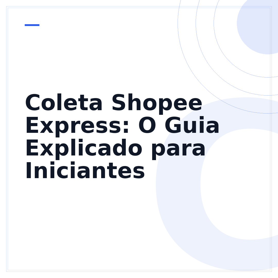 Coleta Shopee Express: O Guia Explicado para Iniciantes