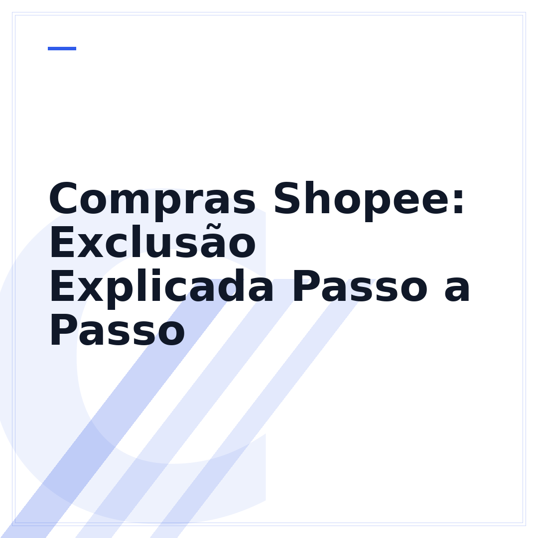 Compras Shopee: Exclusão Explicada Passo a Passo