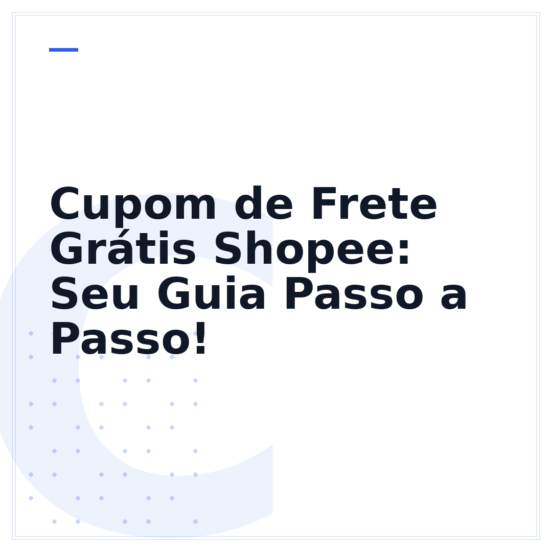 Cupom de Frete Grátis Shopee: Seu Guia Passo a Passo!