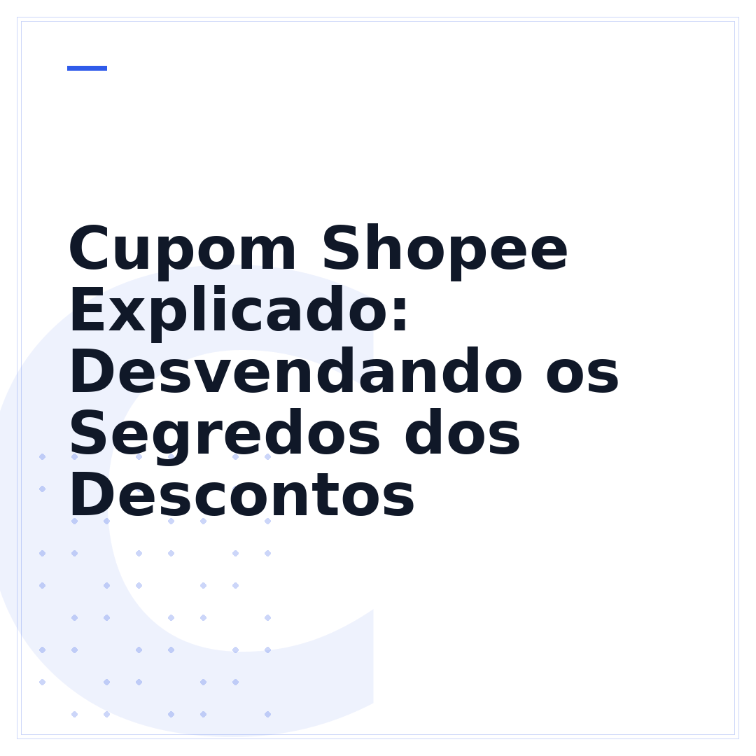 Cupom Shopee Explicado: Desvendando os Segredos dos Descontos