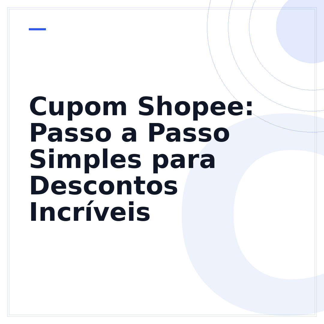 Cupom Shopee: Passo a Passo Simples para Descontos Incríveis