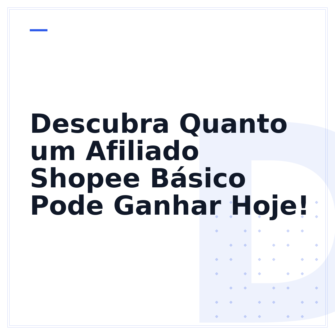 Descubra Quanto um Afiliado Shopee Básico Pode Ganhar Hoje!