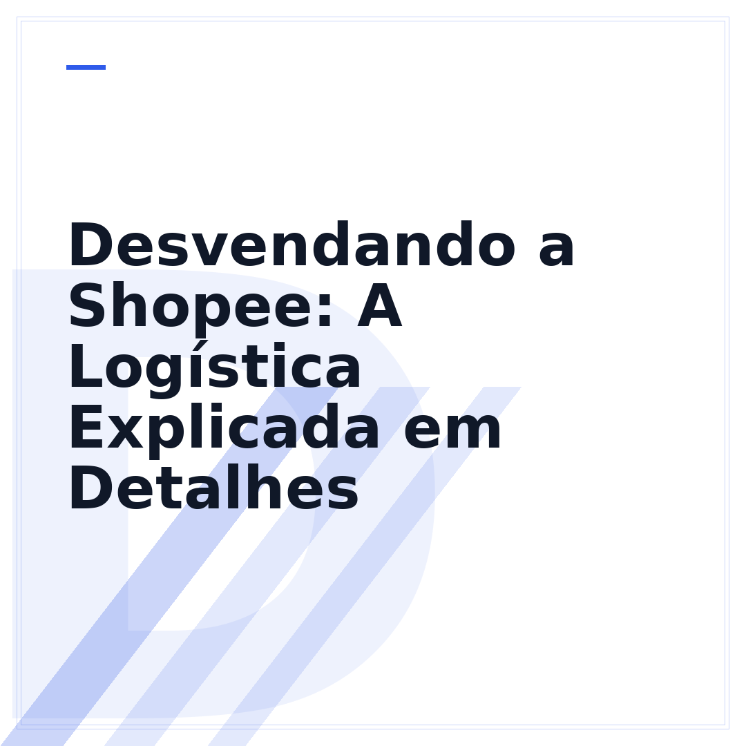 Desvendando a Shopee: A Logística Explicada em Detalhes