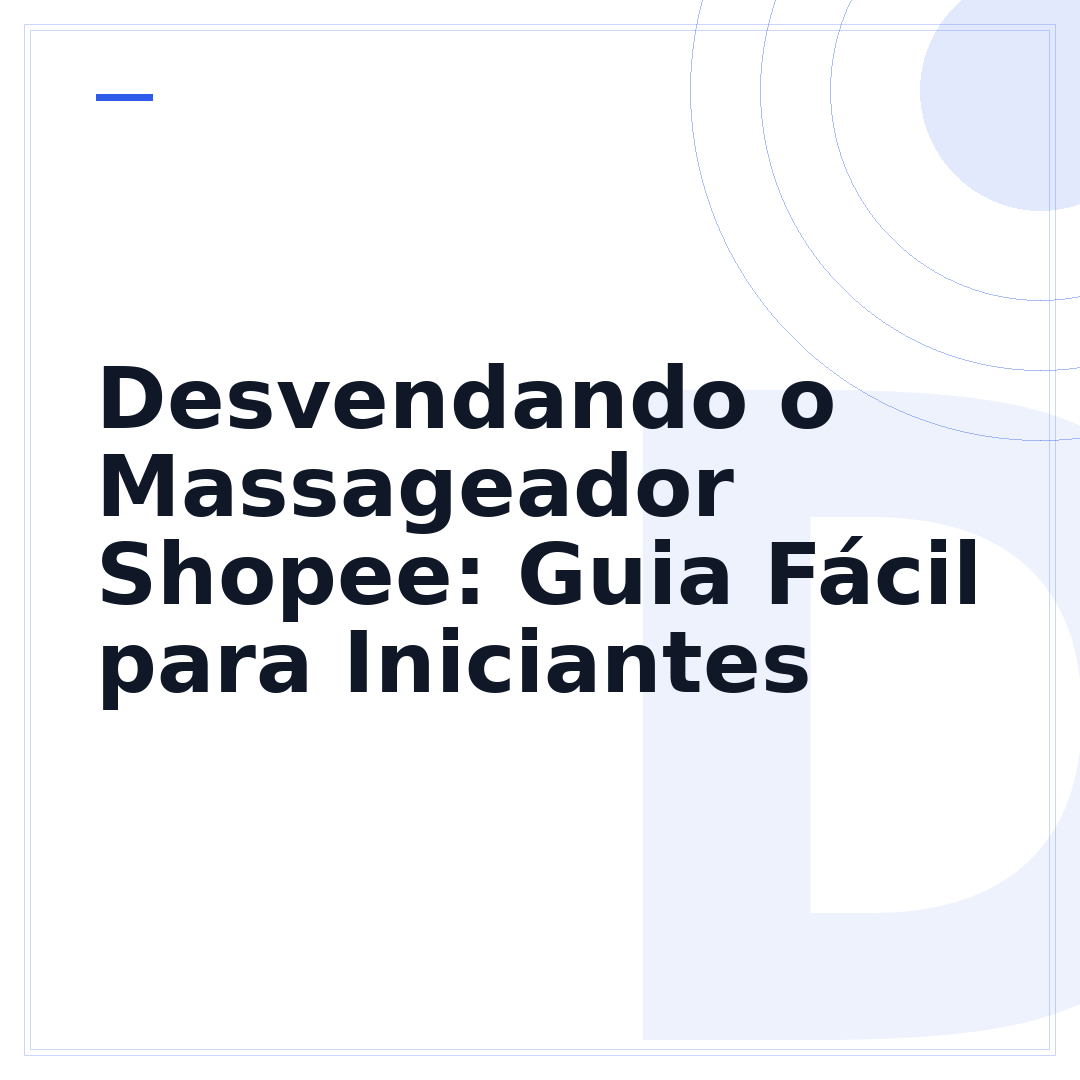 Desvendando o Massageador Shopee: Guia Fácil para Iniciantes