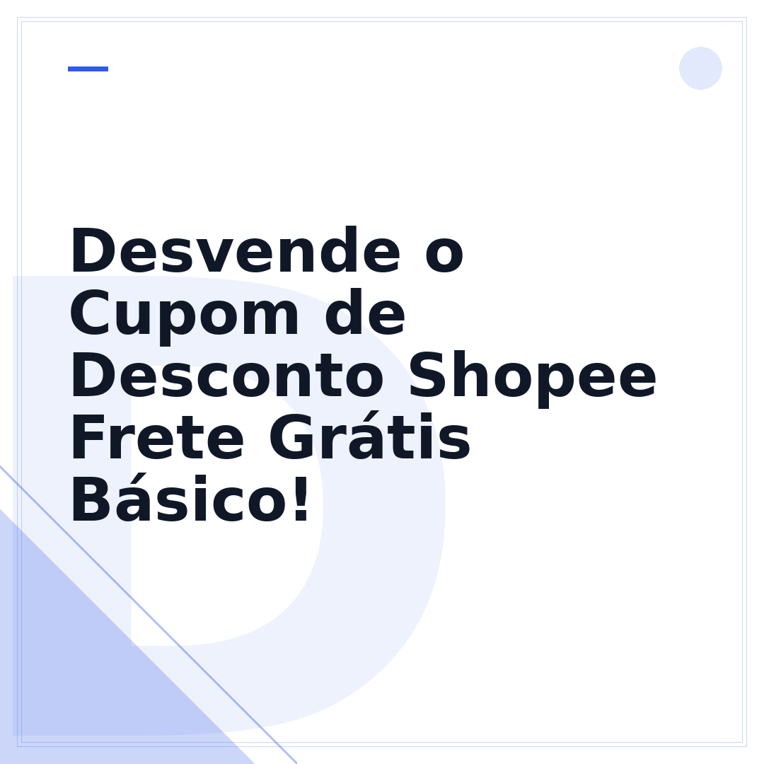 Desvende o Cupom de Desconto Shopee Frete Grátis Básico!