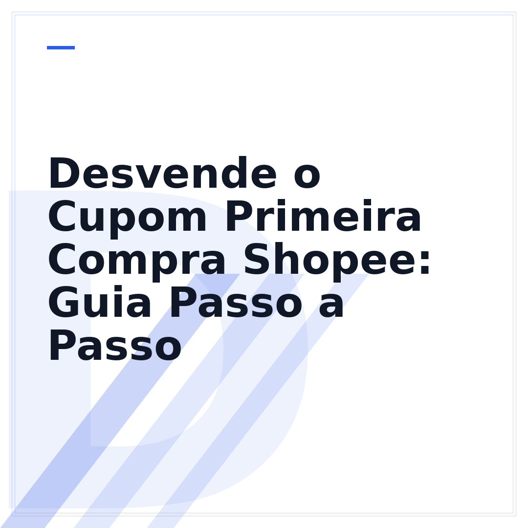 Desvende o Cupom Primeira Compra Shopee: Guia Passo a Passo