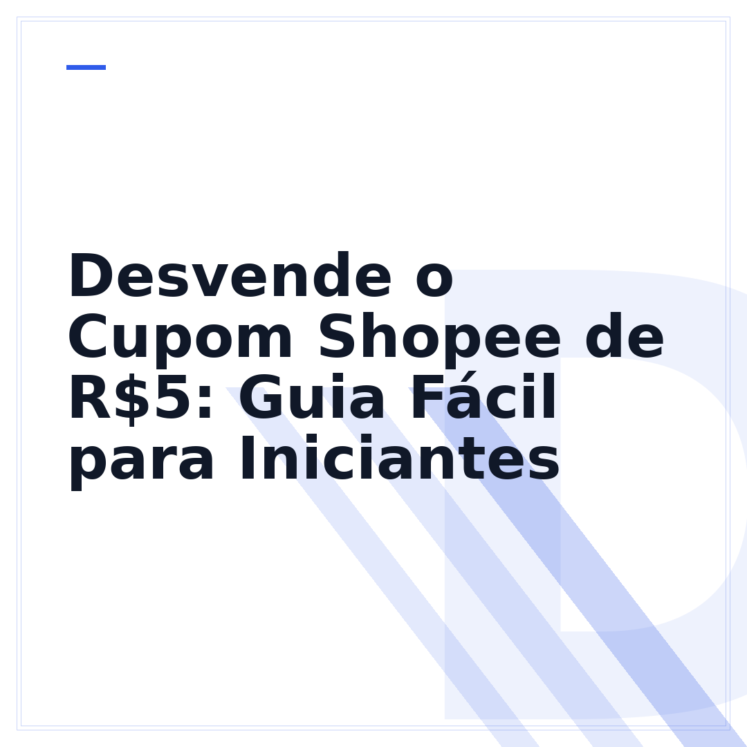 Desvende o Cupom Shopee de R$5: Guia Fácil para Iniciantes