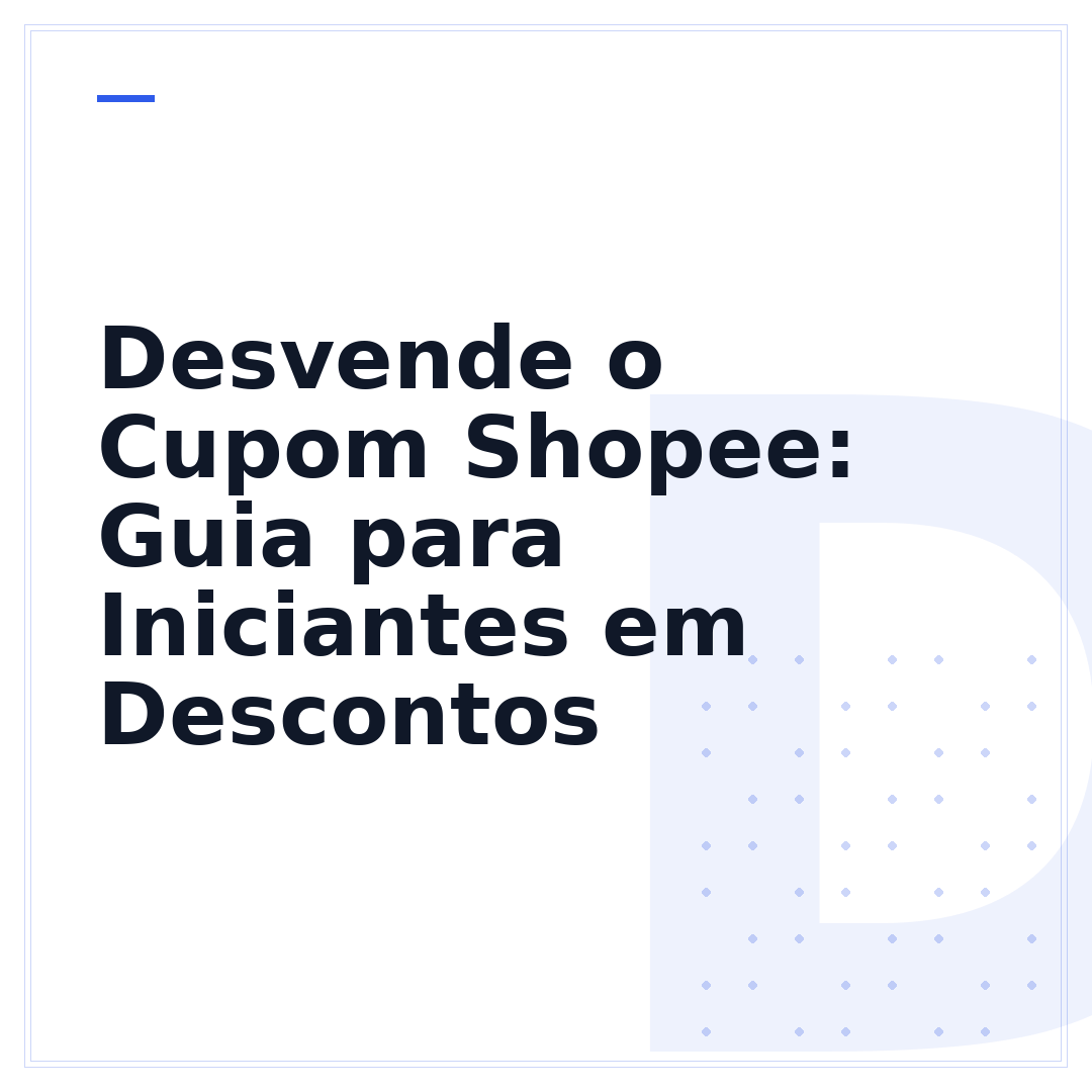 Desvende o Cupom Shopee: Guia para Iniciantes em Descontos