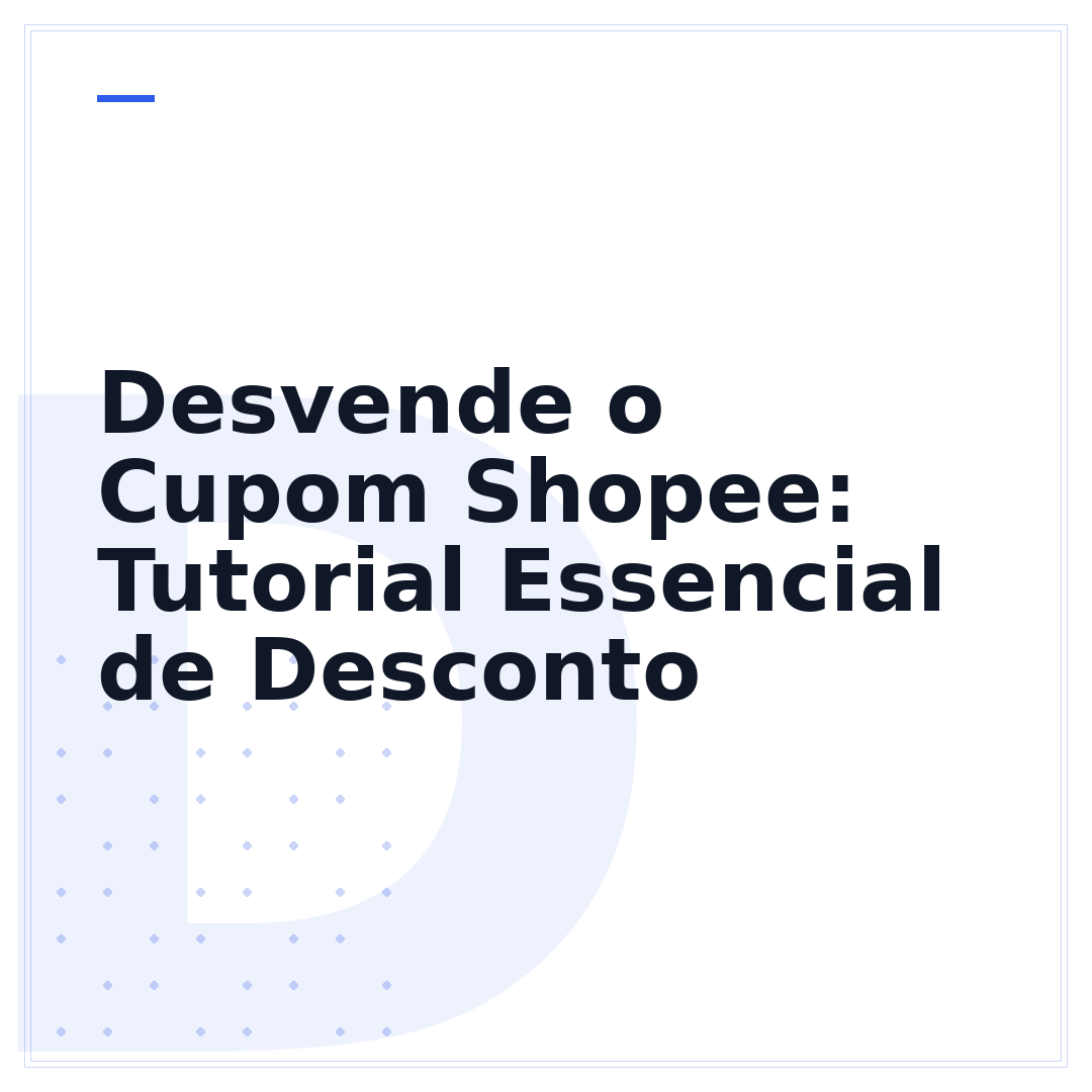 Desvende o Cupom Shopee: Tutorial Essencial de Desconto