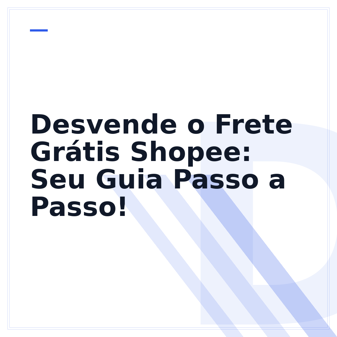 Desvende o Frete Grátis Shopee: Seu Guia Passo a Passo!