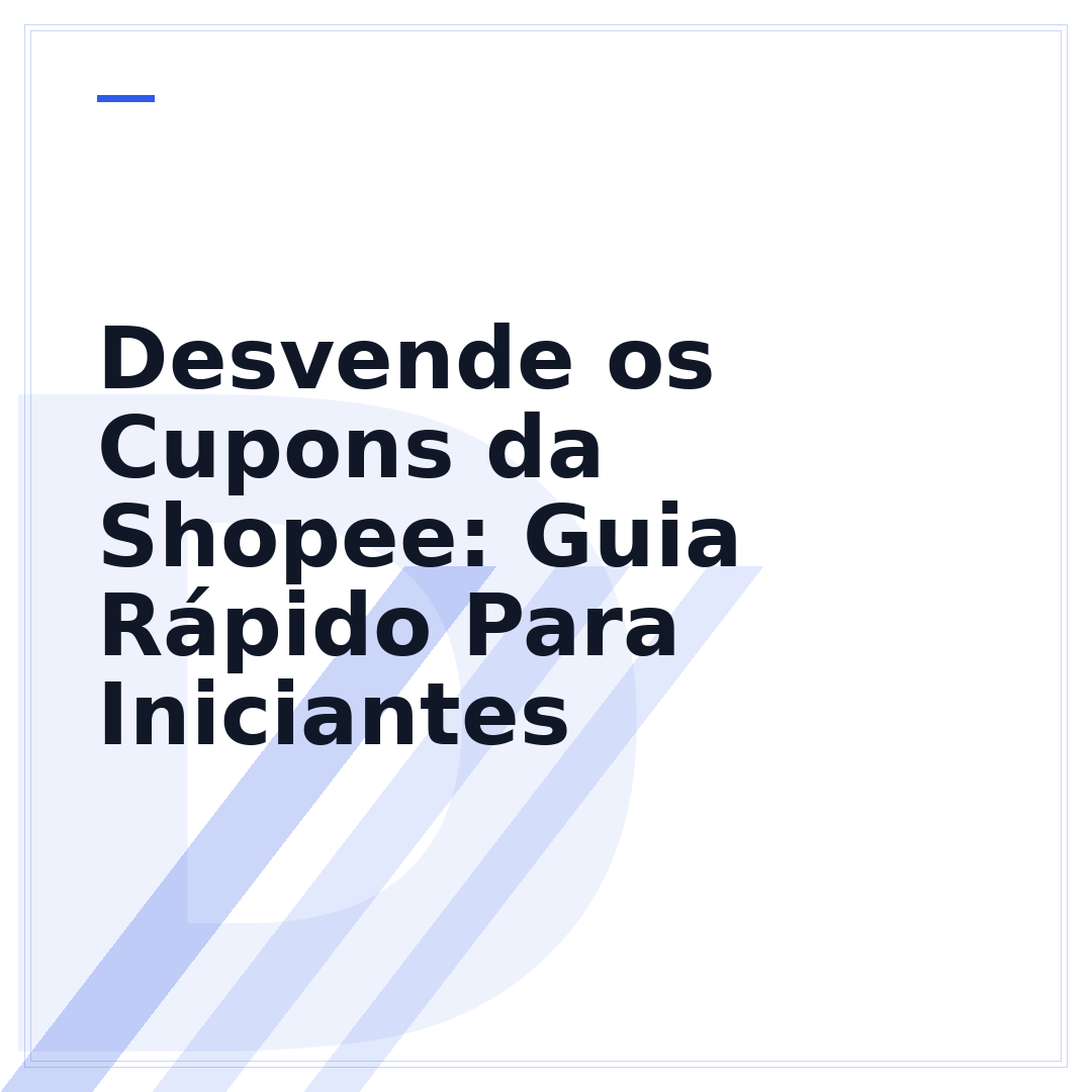Desvende os Cupons da Shopee: Guia Rápido Para Iniciantes