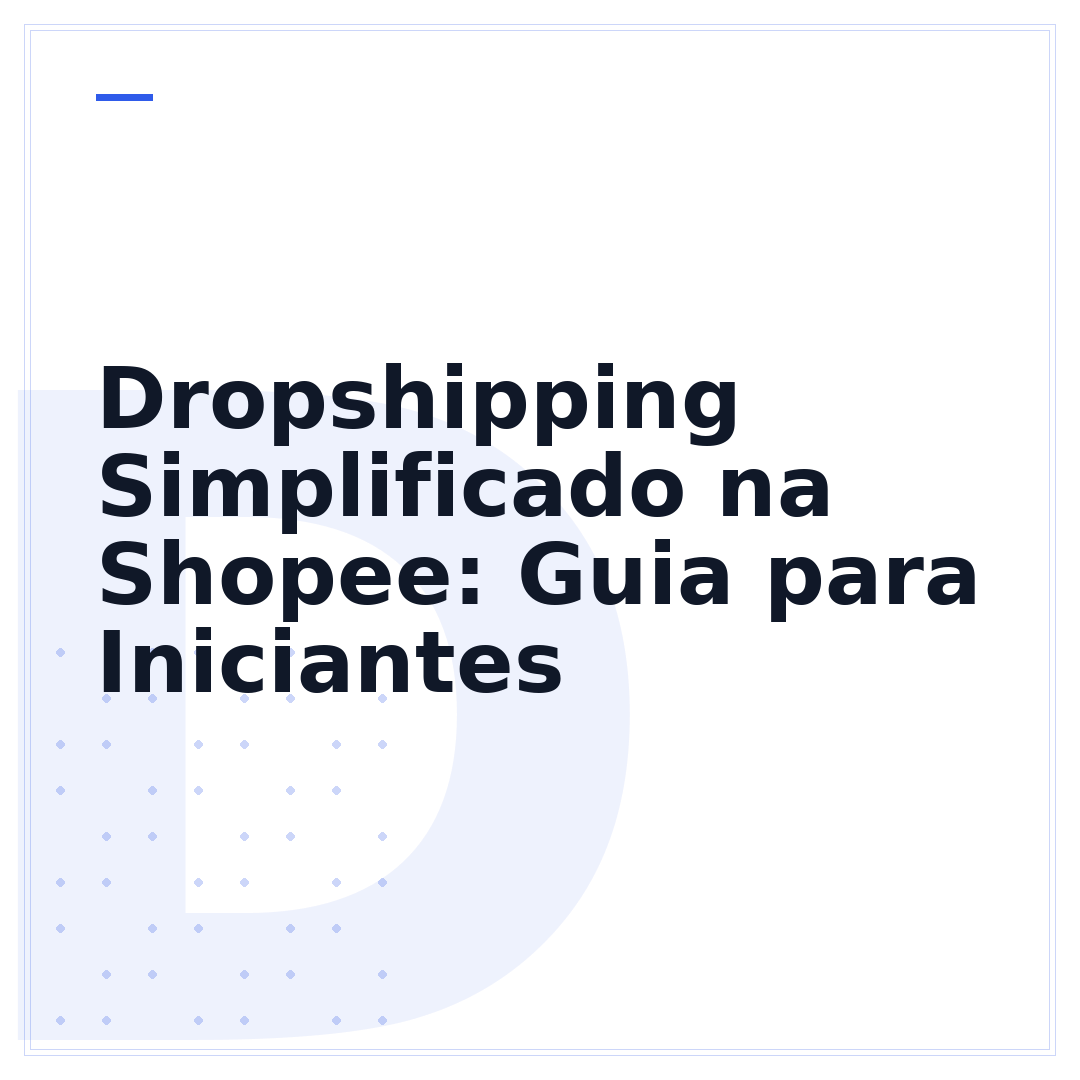 Dropshipping Simplificado na Shopee: Guia para Iniciantes