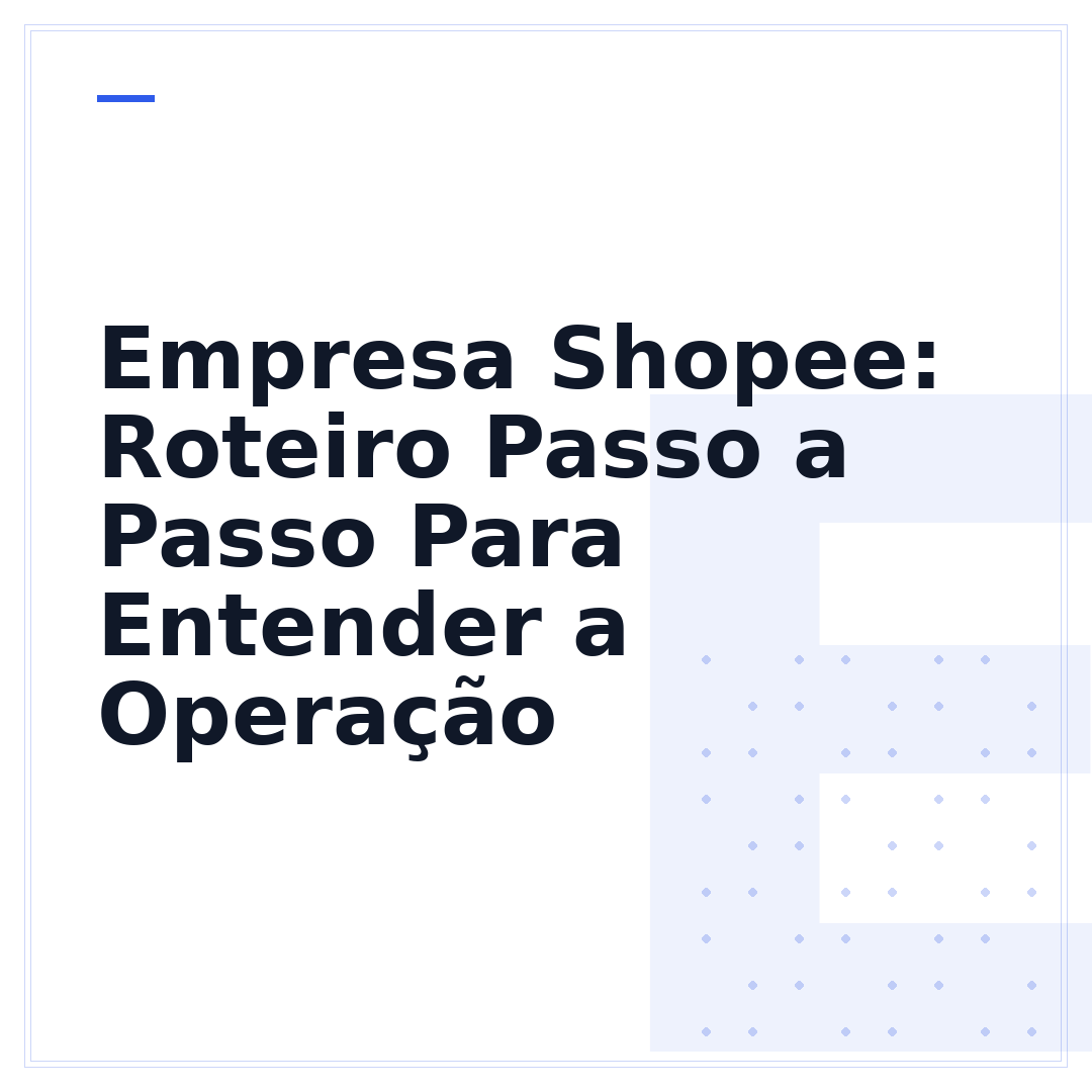 Empresa Shopee: Roteiro Passo a Passo Para Entender a Operação