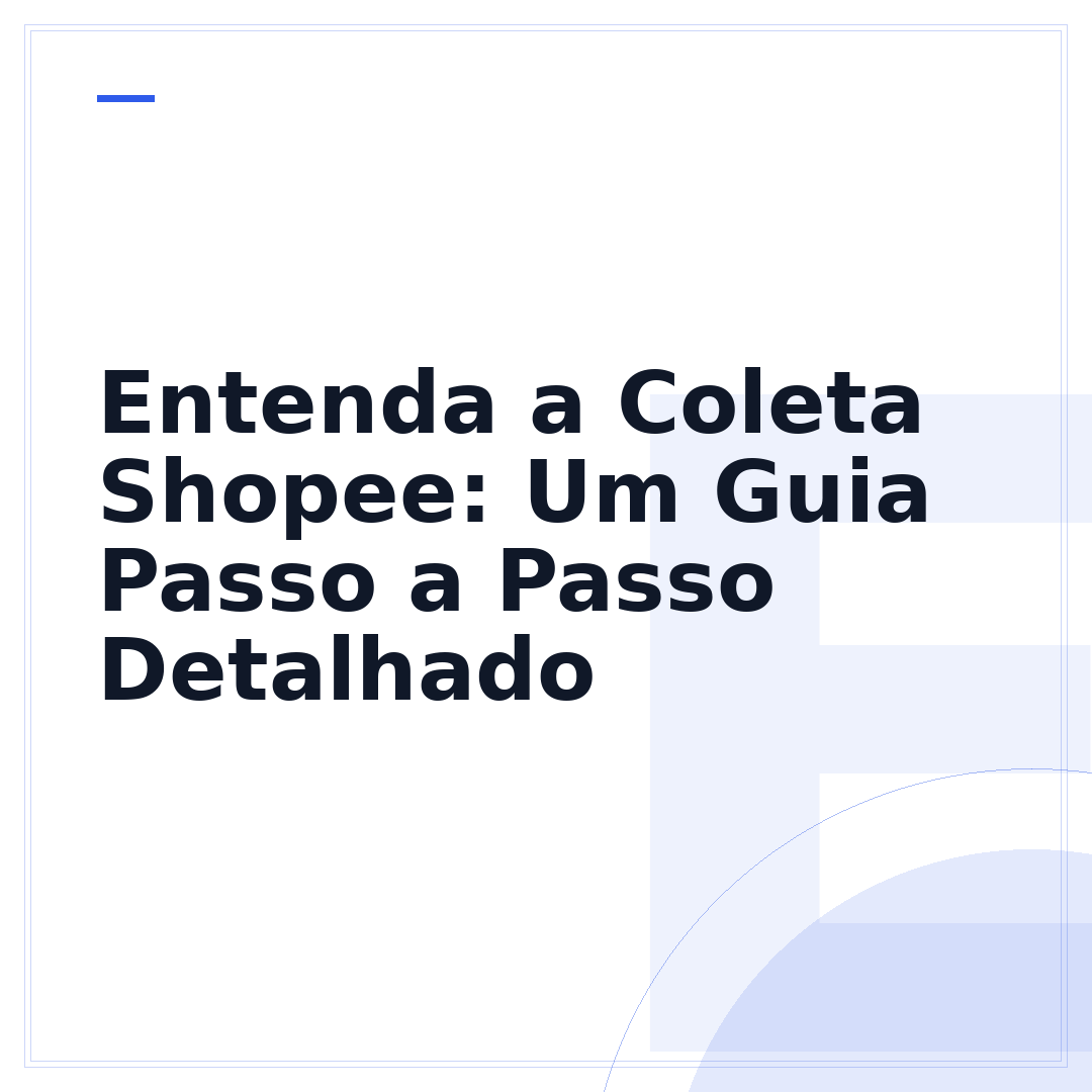 Entenda a Coleta Shopee: Um Guia Passo a Passo Detalhado
