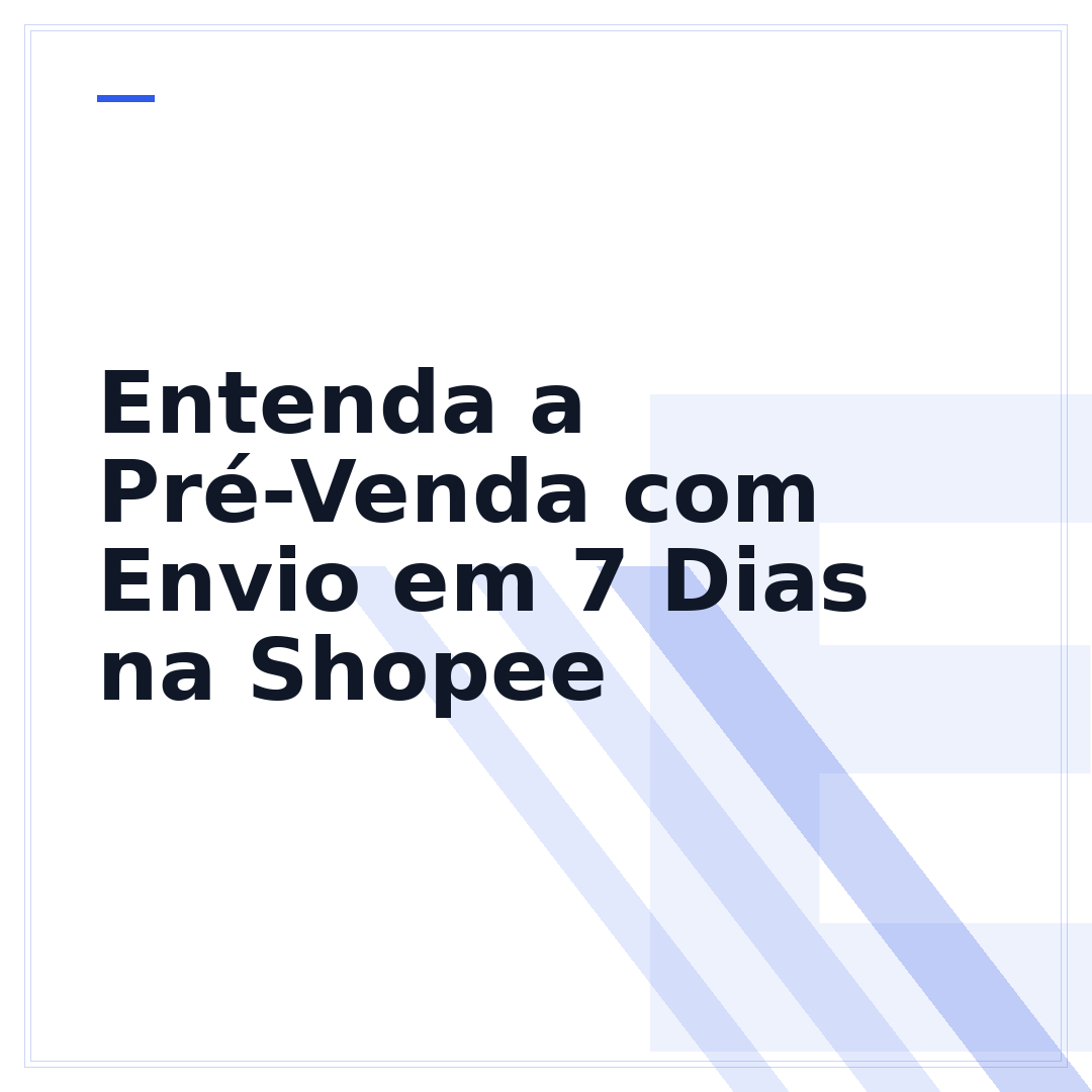 Entenda a Pré-Venda com Envio em 7 Dias na Shopee