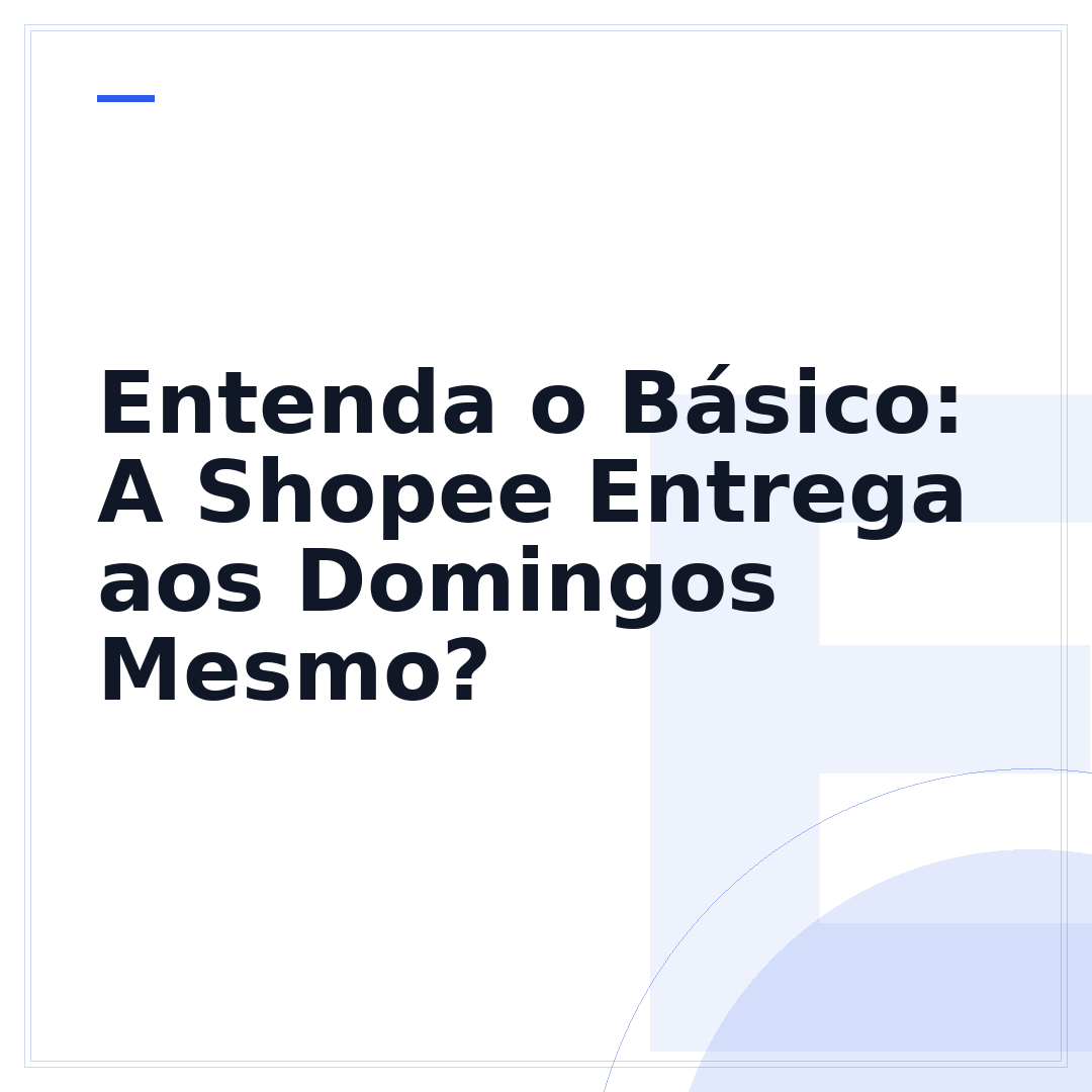 Entenda o Básico: A Shopee Entrega aos Domingos Mesmo?