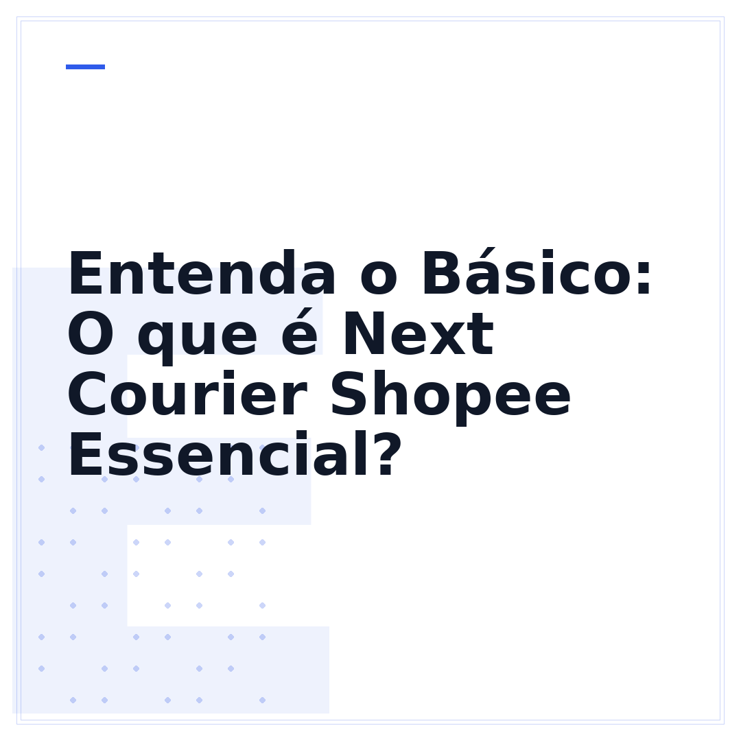 Entenda o Básico: O que é Next Courier Shopee Essencial?