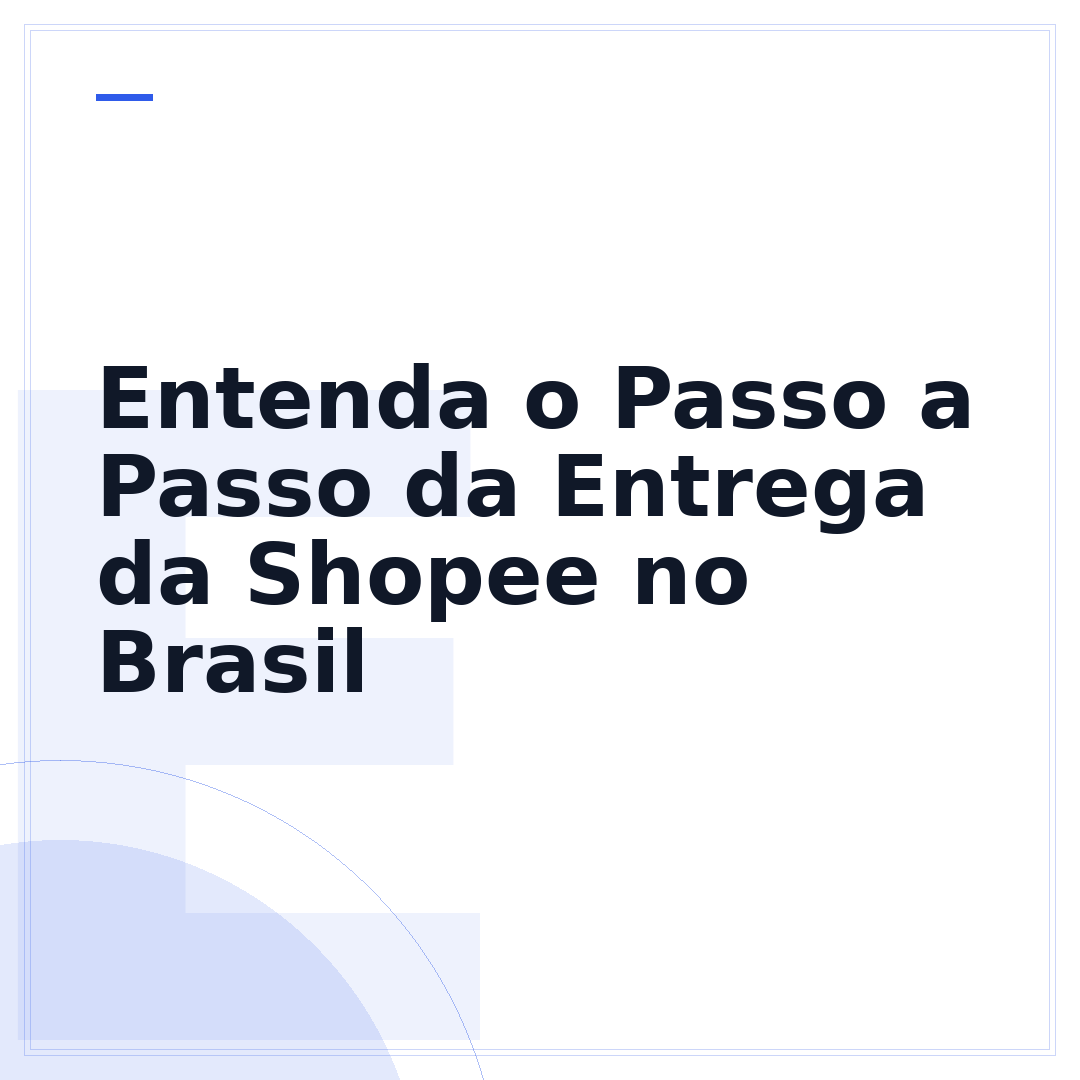 Entenda o Passo a Passo da Entrega da Shopee no Brasil