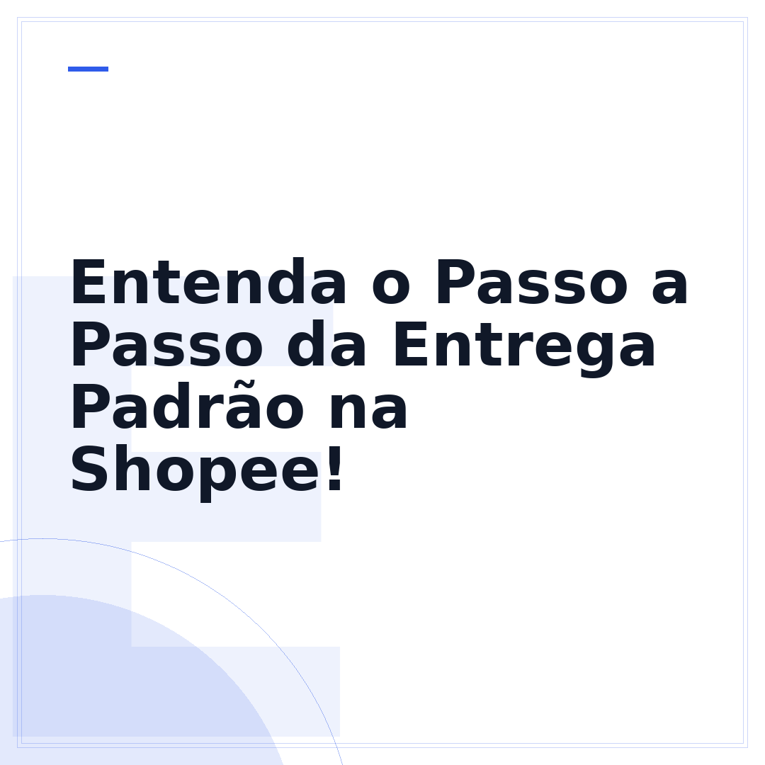 Entenda o Passo a Passo da Entrega Padrão na Shopee!