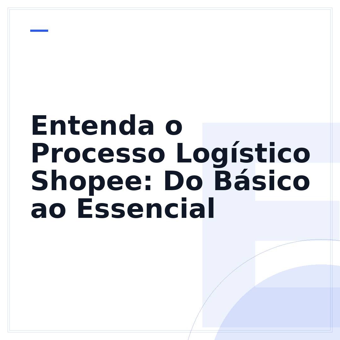 Entenda o Processo Logístico Shopee: Do Básico ao Essencial