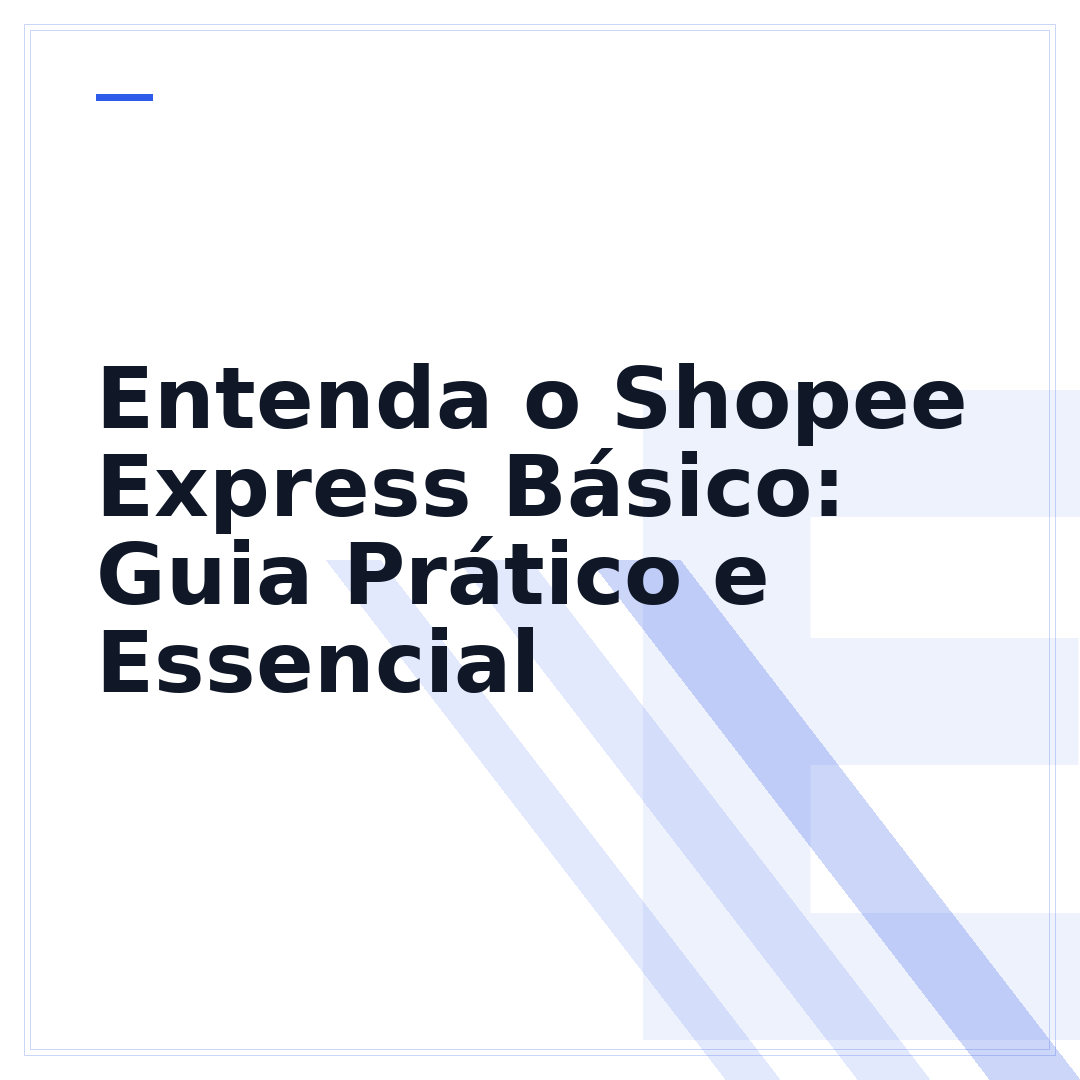 Entenda o Shopee Express Básico: Guia Prático e Essencial