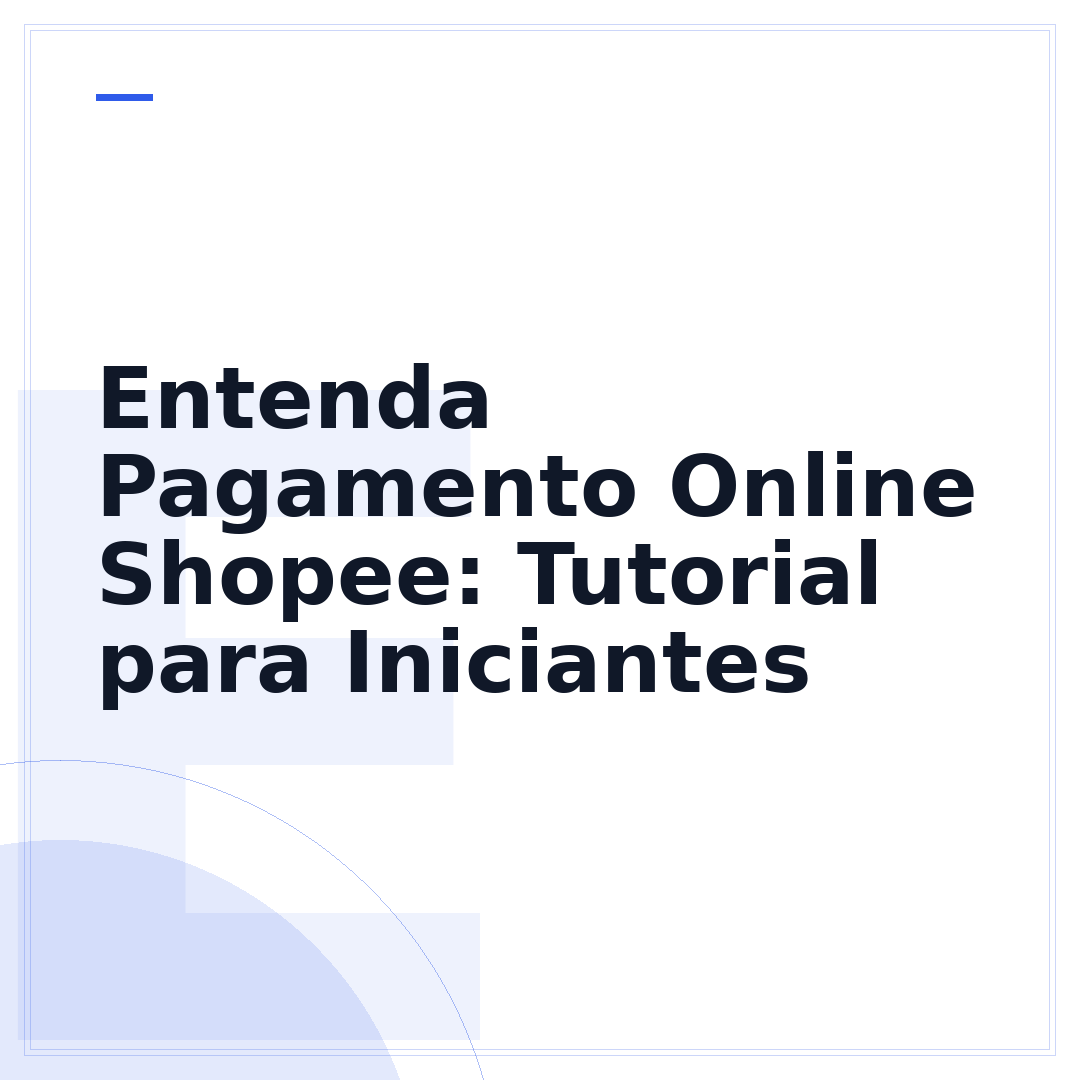Entenda Pagamento Online Shopee: Tutorial para Iniciantes