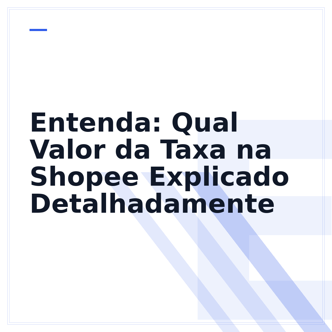 Entenda: Qual Valor da Taxa na Shopee Explicado Detalhadamente