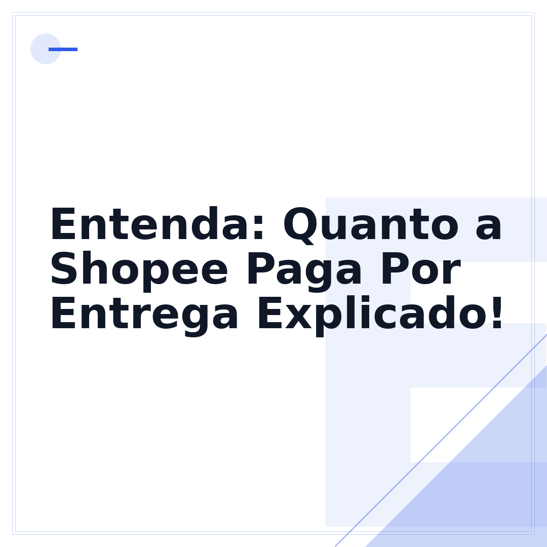 Entenda: Quanto a Shopee Paga Por Entrega Explicado!