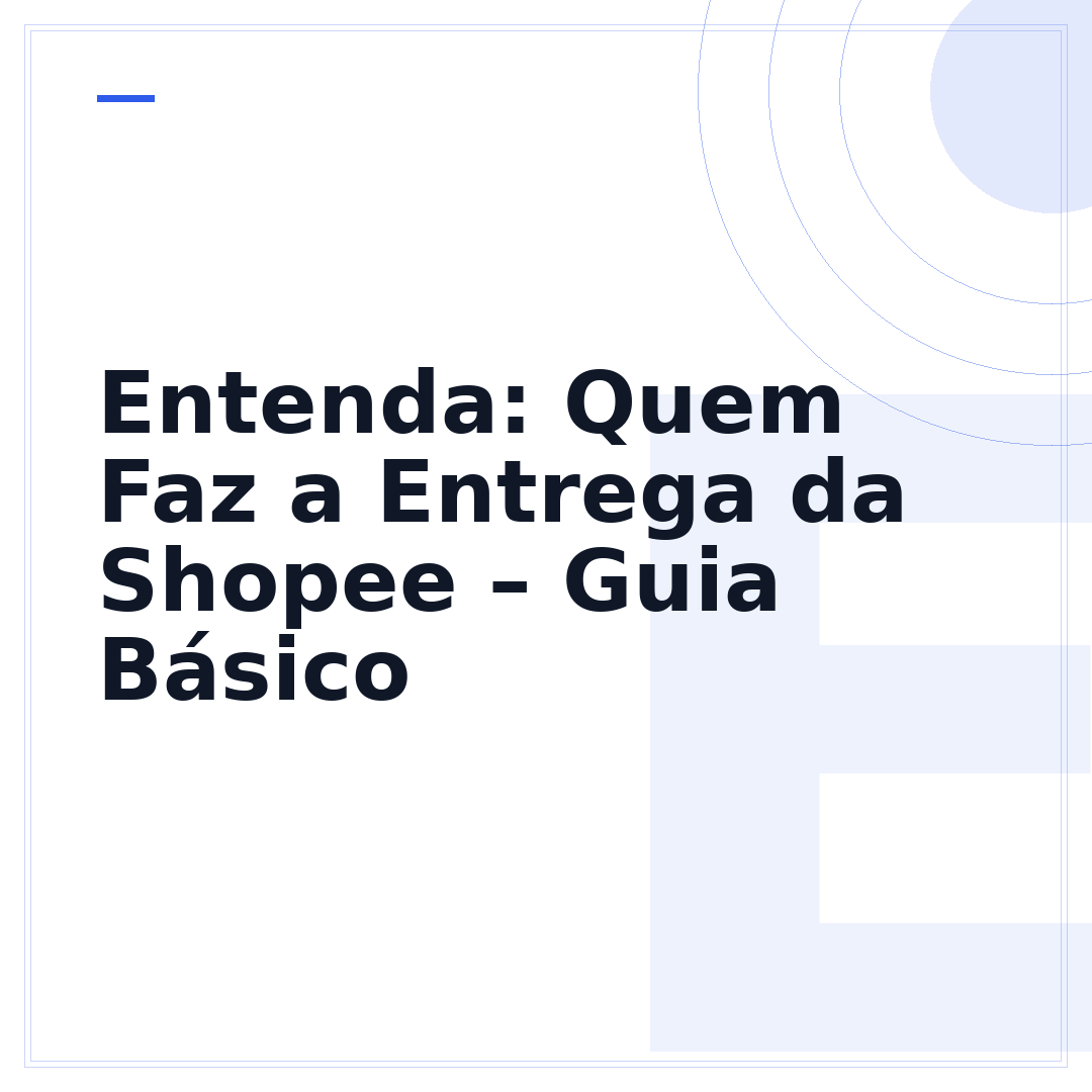 Entenda: Quem Faz a Entrega da Shopee – Guia Básico