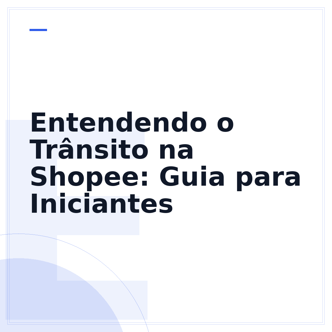 Entendendo o Trânsito na Shopee: Guia para Iniciantes