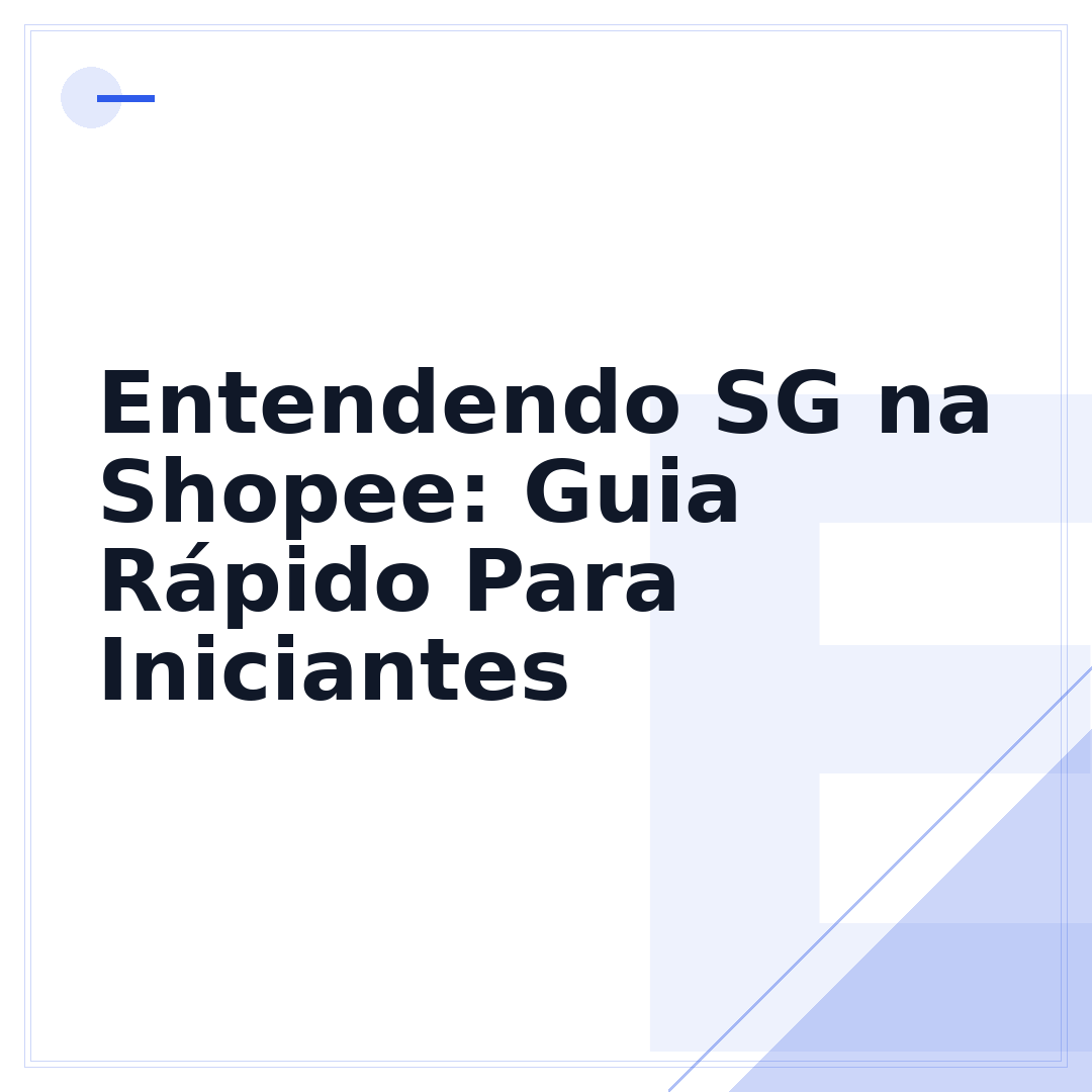 Entendendo SG na Shopee: Guia Rápido Para Iniciantes