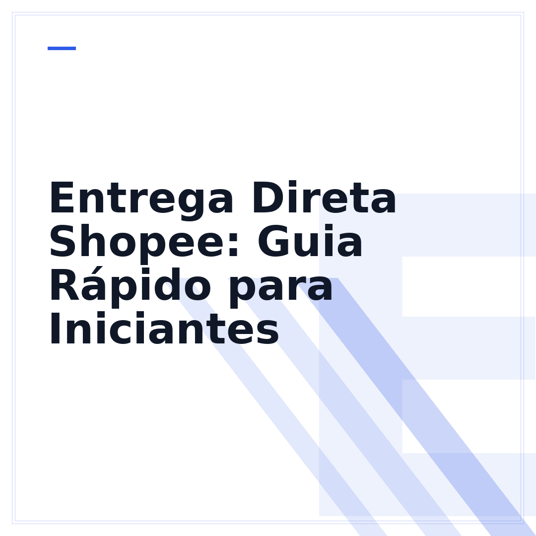 Entrega Direta Shopee: Guia Rápido para Iniciantes