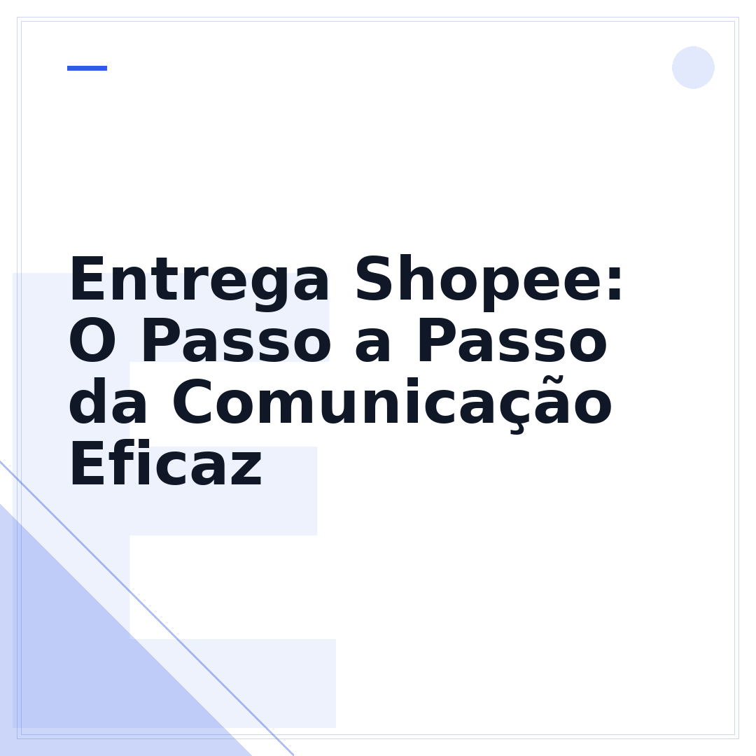 Entrega Shopee: O Passo a Passo da Comunicação Eficaz
