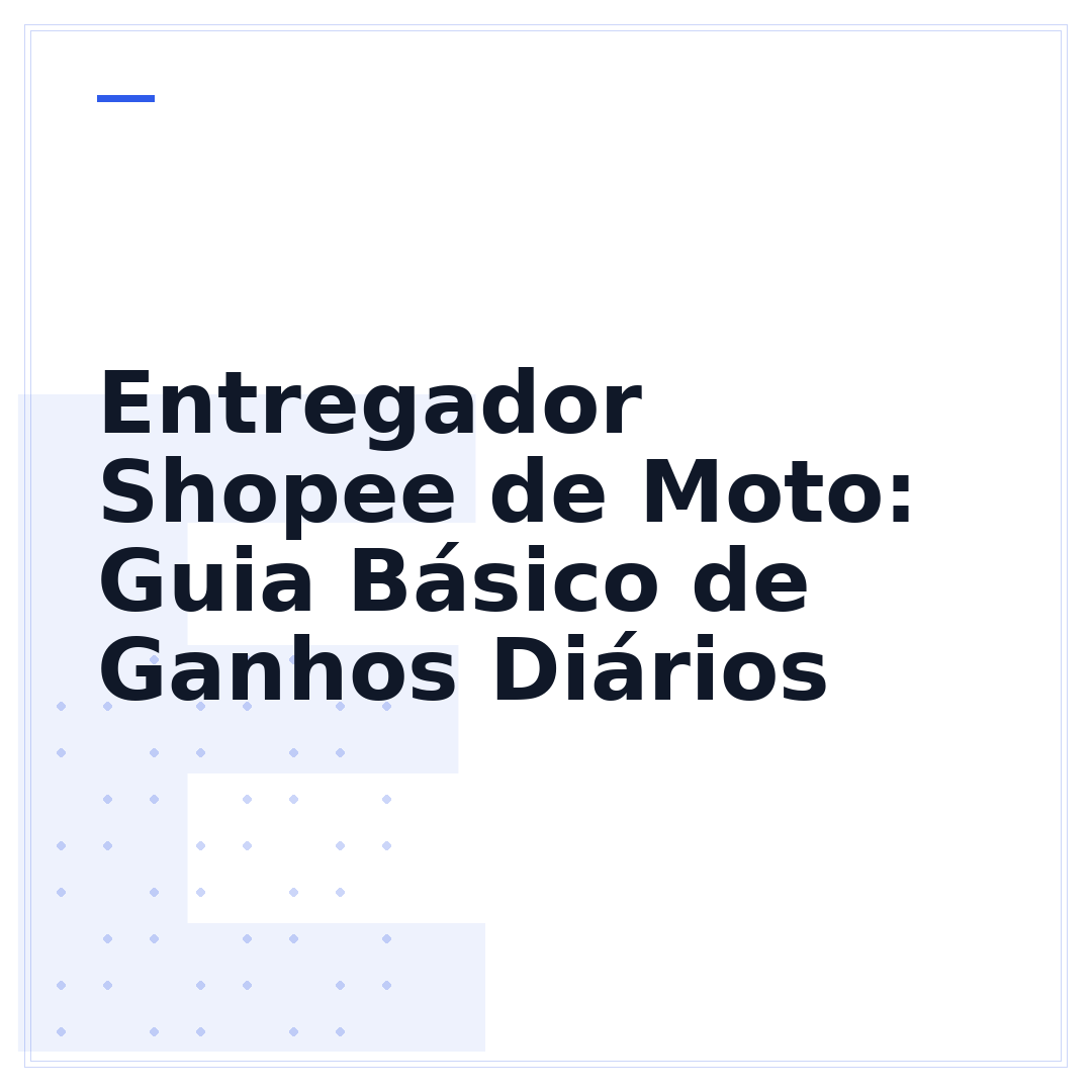 Entregador Shopee de Moto: Guia Básico de Ganhos Diários