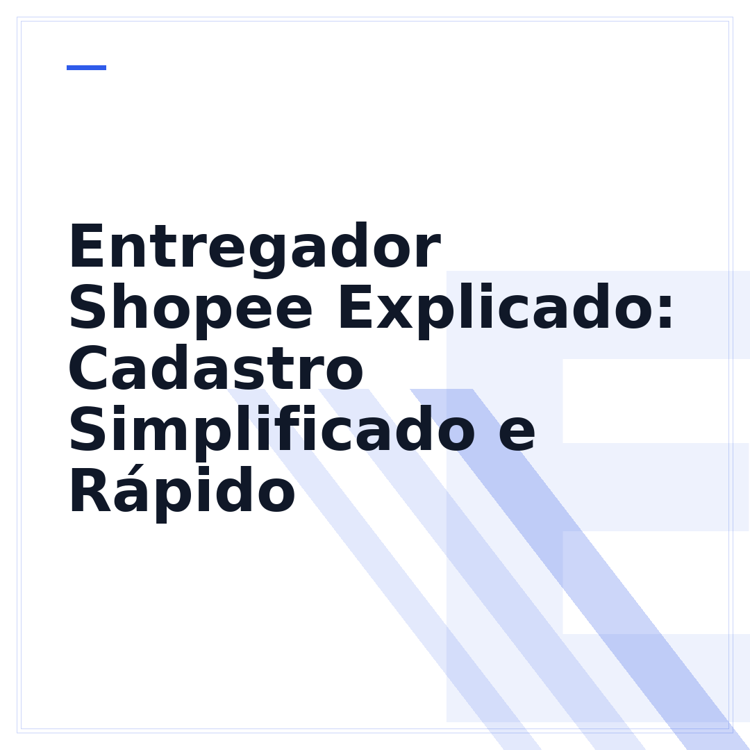 Entregador Shopee Explicado: Cadastro Simplificado e Rápido