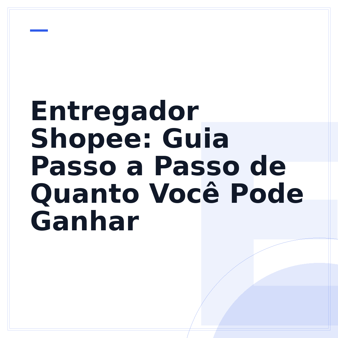 Entregador Shopee: Guia Passo a Passo de Quanto Você Pode Ganhar