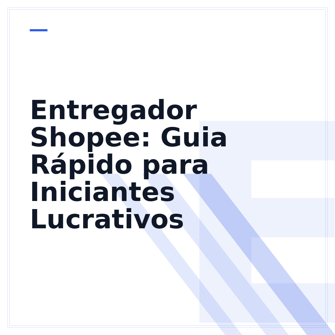 Entregador Shopee: Guia Rápido para Iniciantes Lucrativos