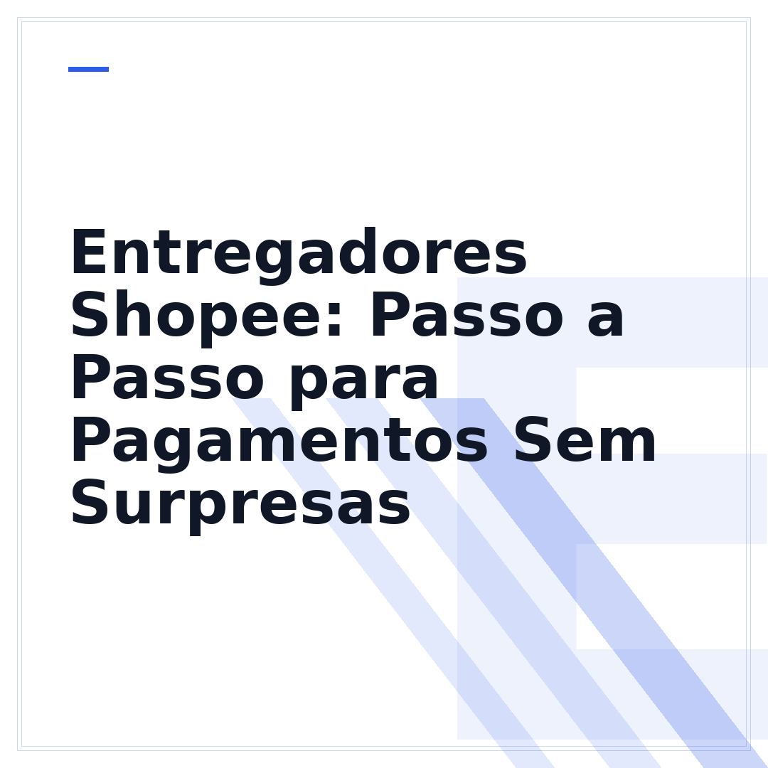 Entregadores Shopee: Passo a Passo para Pagamentos Sem Surpresas