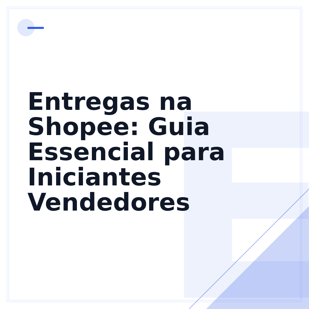 Entregas na Shopee: Guia Essencial para Iniciantes Vendedores