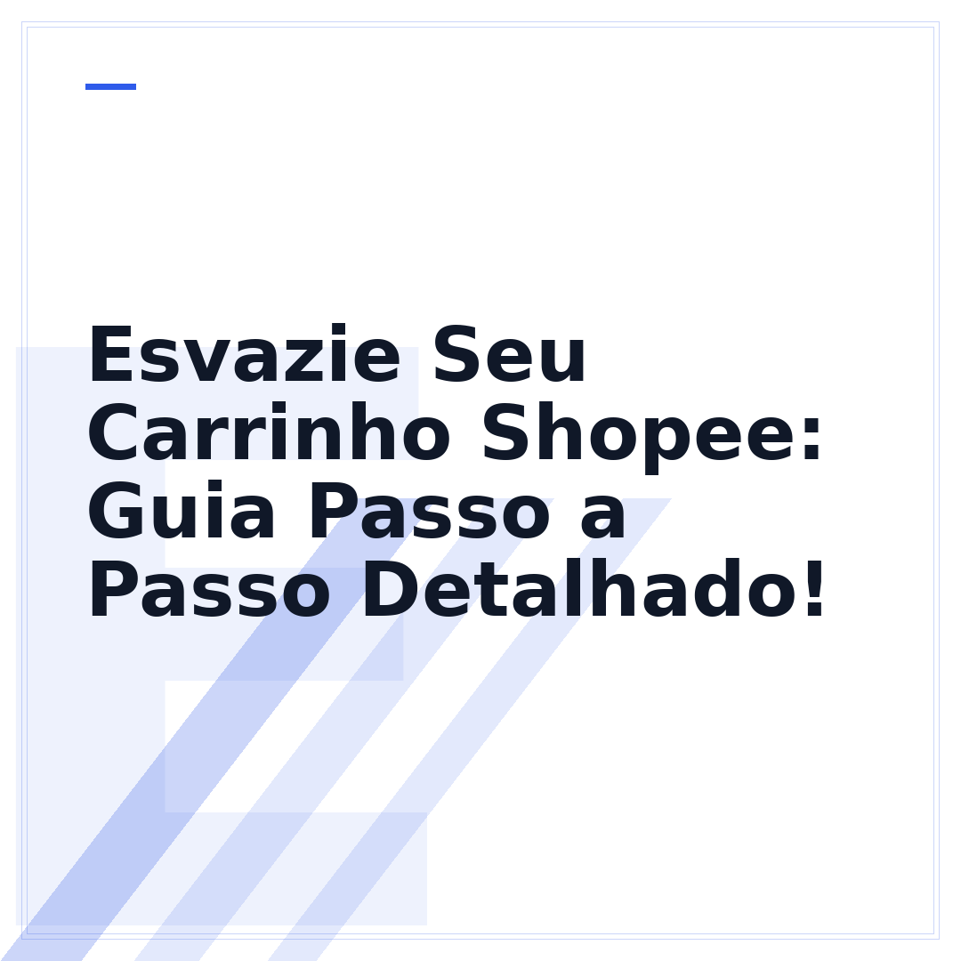 Esvazie Seu Carrinho Shopee: Guia Passo a Passo Detalhado!