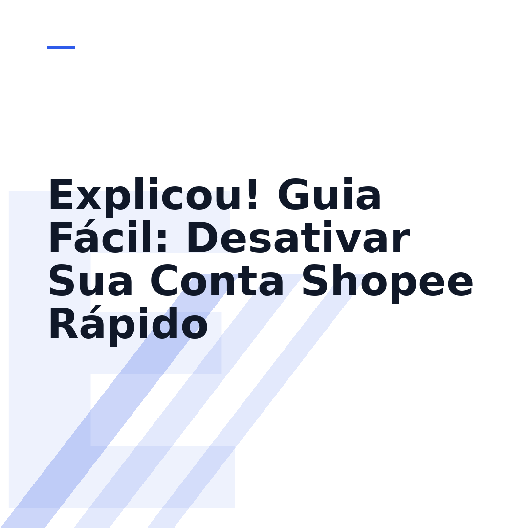 Explicou! Guia Fácil: Desativar Sua Conta Shopee Rápido