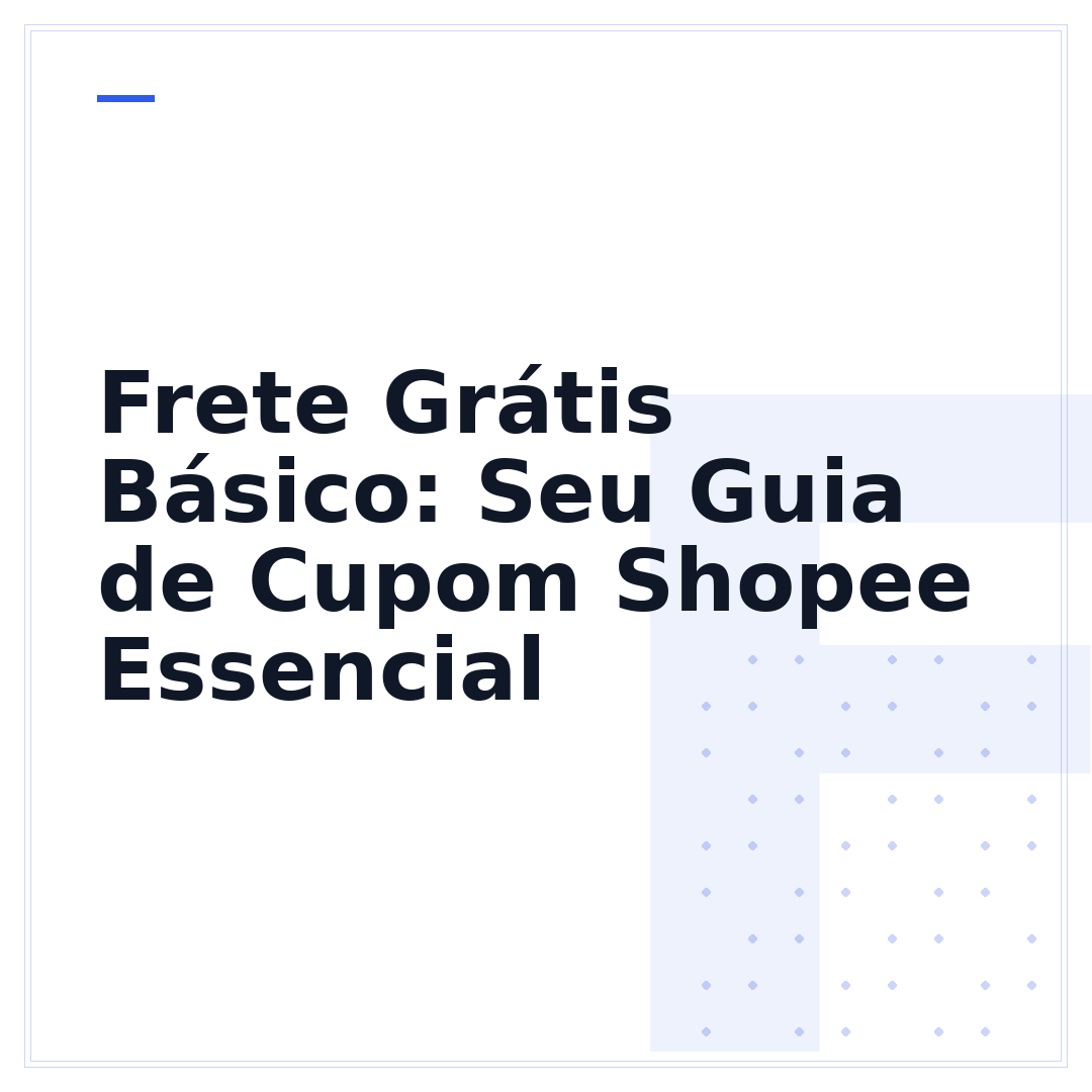 Frete Grátis Básico: Seu Guia de Cupom Shopee Essencial
