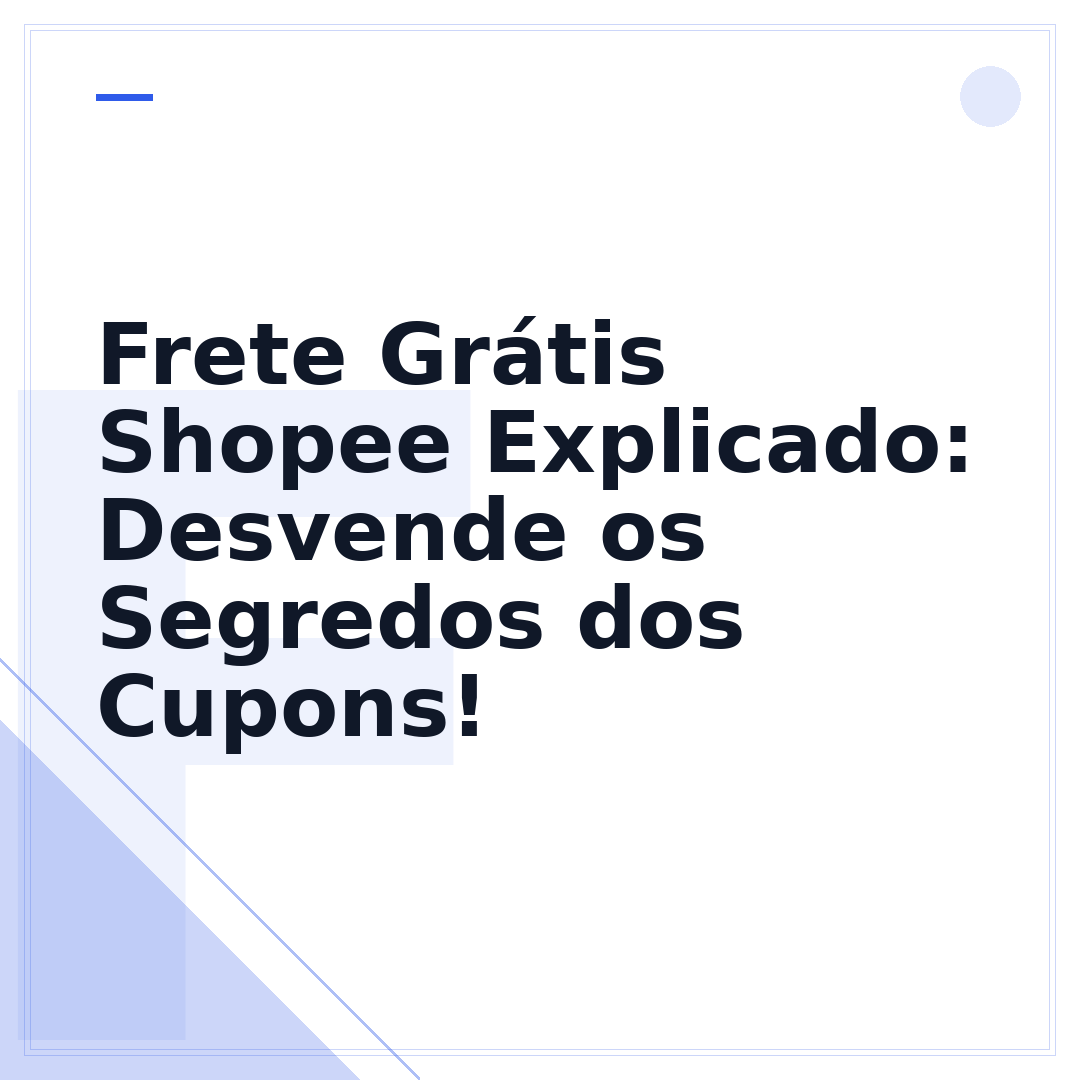 Frete Grátis Shopee Explicado: Desvende os Segredos dos Cupons!