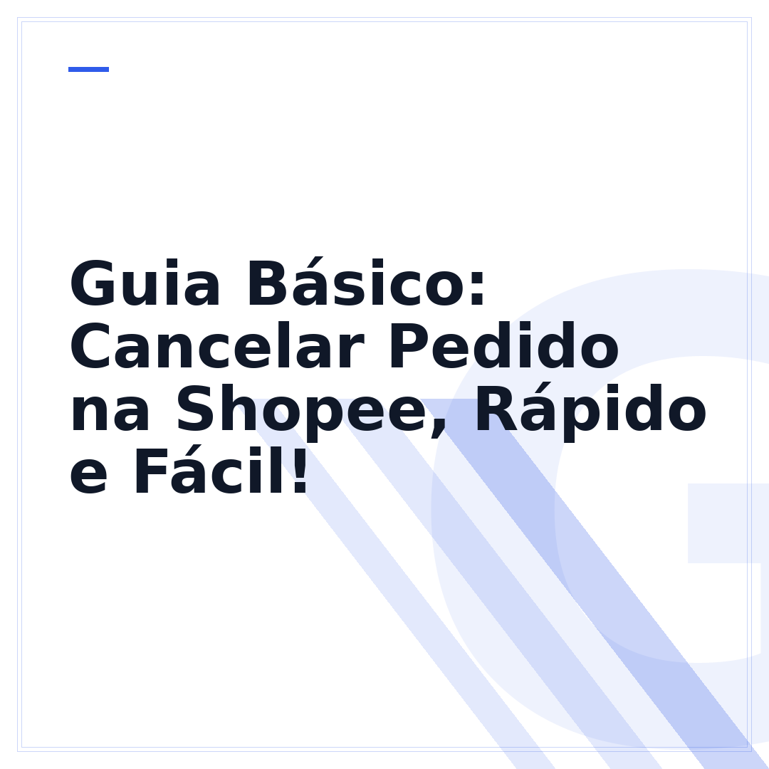 Guia Básico: Cancelar Pedido na Shopee, Rápido e Fácil!