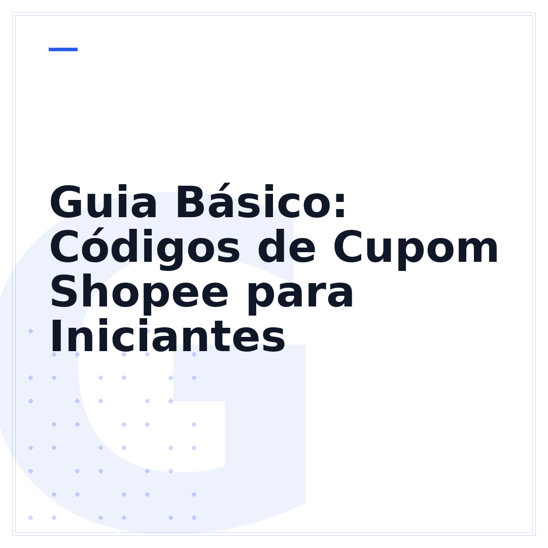 Guia Básico: Códigos de Cupom Shopee para Iniciantes