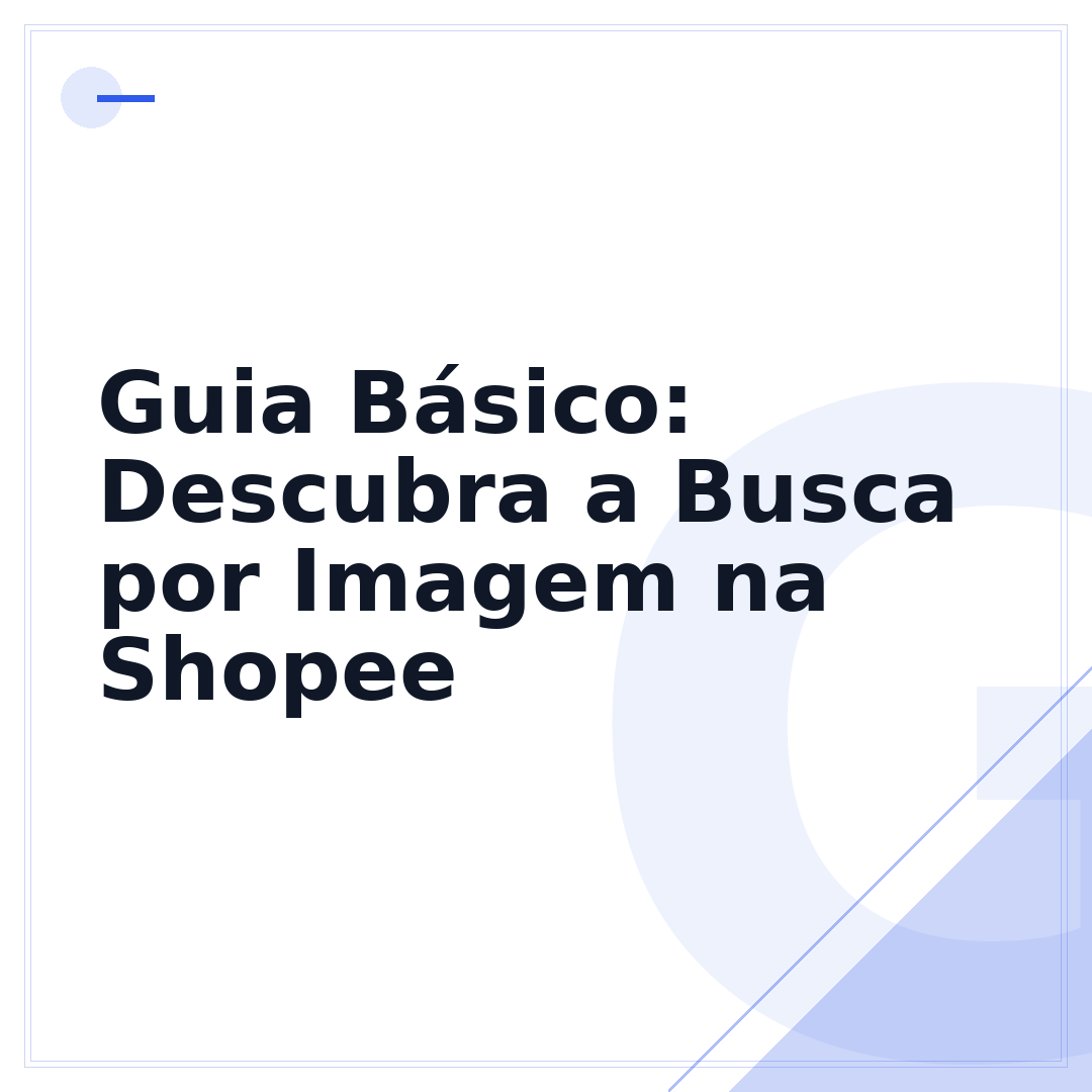 Guia Básico: Descubra a Busca por Imagem na Shopee