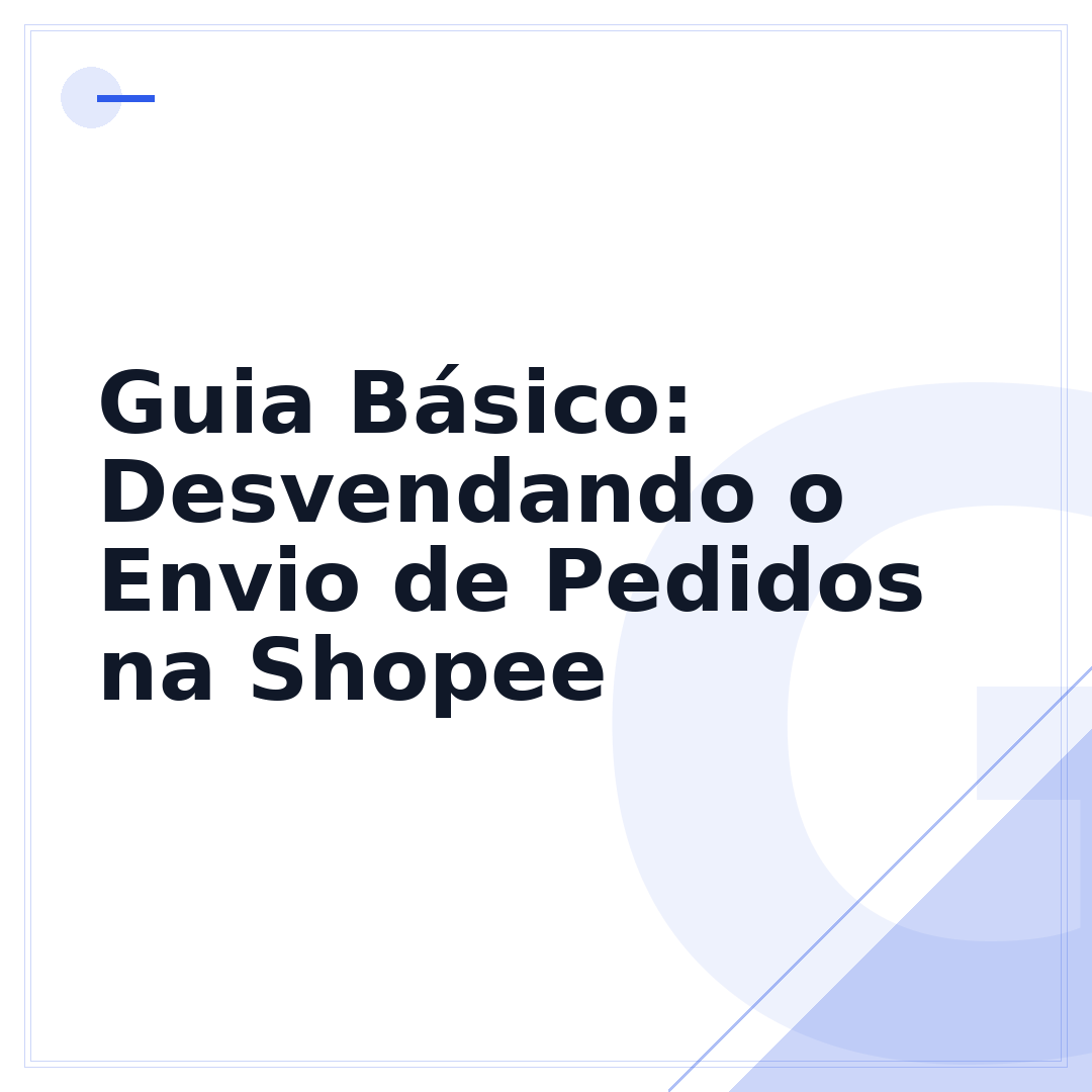 Guia Básico: Desvendando o Envio de Pedidos na Shopee