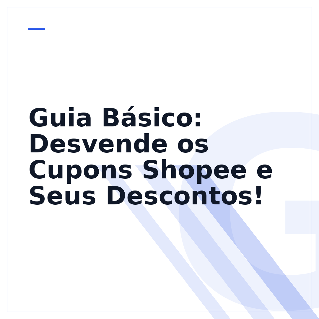 Guia Básico: Desvende os Cupons Shopee e Seus Descontos!