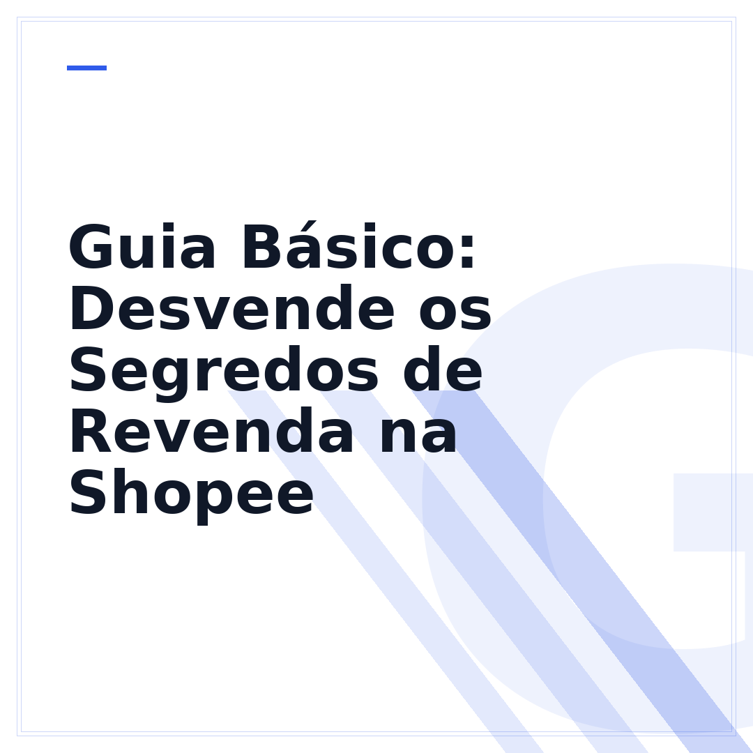Guia Básico: Desvende os Segredos de Revenda na Shopee
